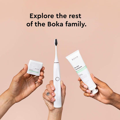 Boka Nano Hydroxyapatite Toothpaste in Neutral Ela Mint – Clean Design Fluoride Free Brushing for Minimalist Vanities