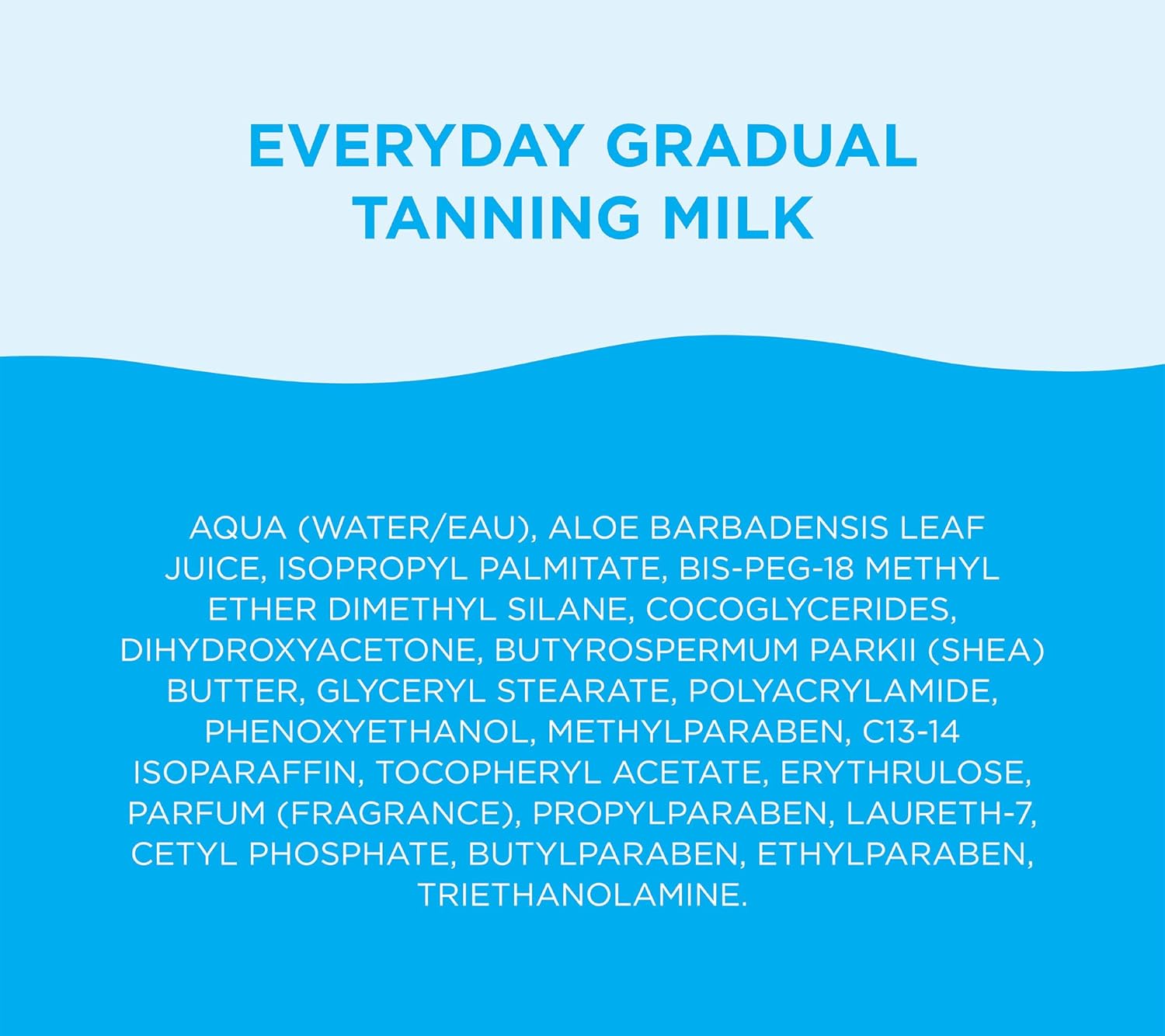 Bondi Sands Everyday Gradual Tanning Milk – Clean, Streak-Free Daily Glow for Cluttered-Free Vanities