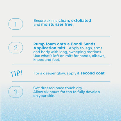 Bondi Sands Liquid Gold Self Tanning Foam | Nightly Glow Ritual with Argan Oil & Coconut Calm