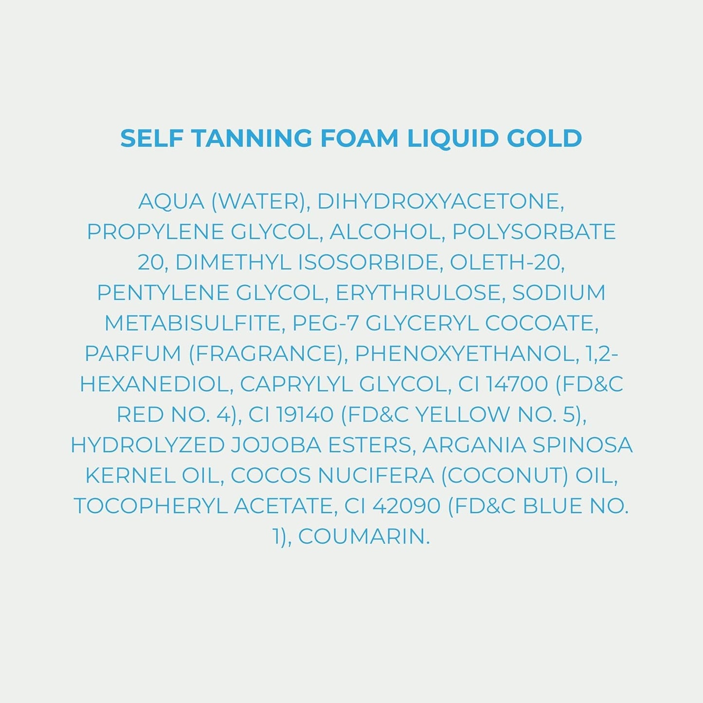 Bondi Sands Liquid Gold Self Tanning Foam | Nightly Glow Ritual with Argan Oil & Coconut Calm