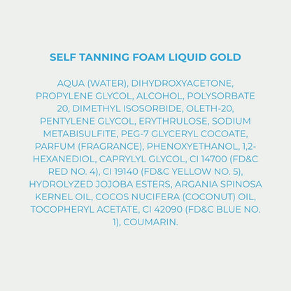Bondi Sands Liquid Gold Self Tanning Foam | Premium Salon-Grade Glow for Elevated Home Beauty