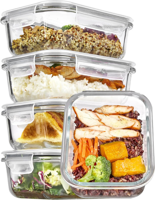 borosilicate glass body, oven/microwave/freezer/dishwasher safe from -4°f to 752°f