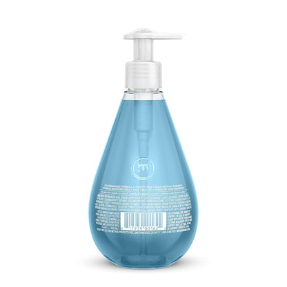 bottle (minus pump) constructed from 100% post-consumer recycled plastic