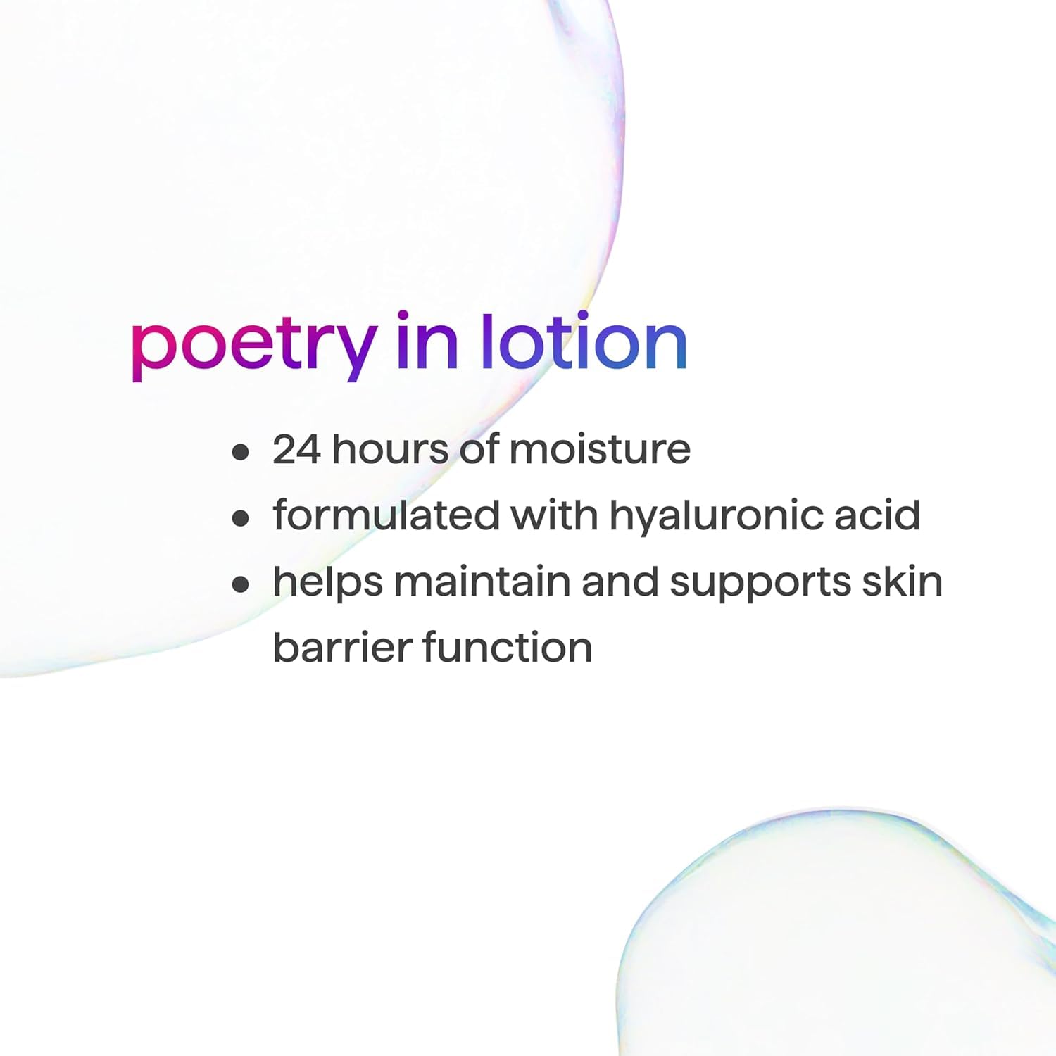 bottle (minus pump) constructed from 87% post-consumer recycled plastic
