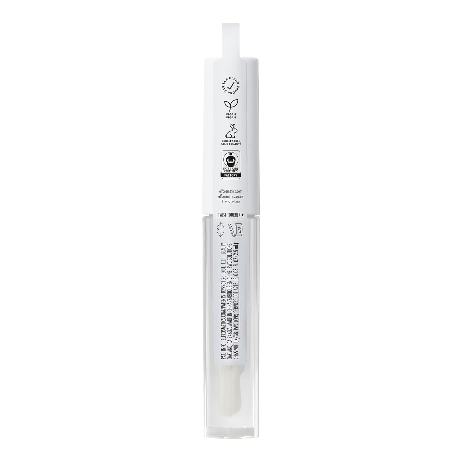 bottle-style tube packaging with skin-loving, toxin-free ingredients