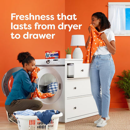 Bounce Mega Dryer Sheets for Home Office Laundry Room – Fresh Breeze Scent That Sets a Focused Background Atmosphere
