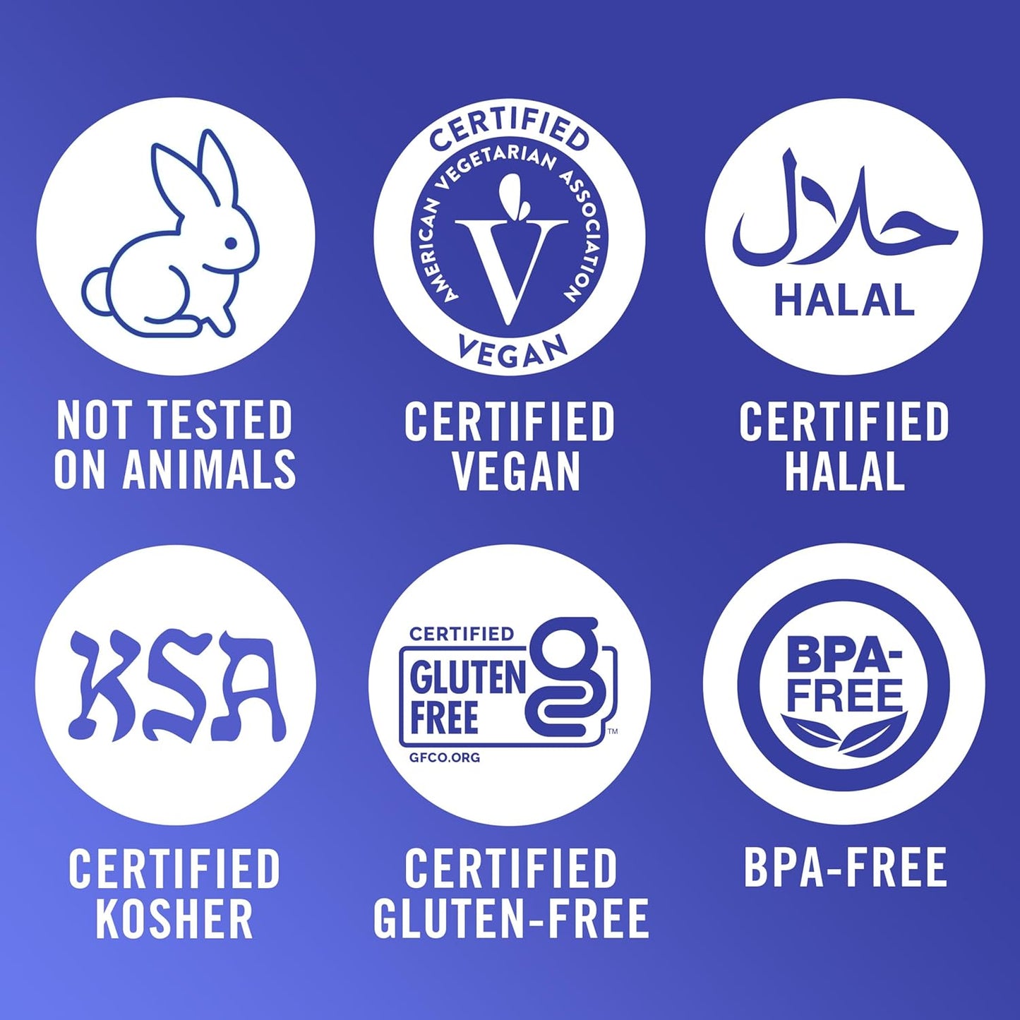 bpa-free packaging with no dyes, no colors, no sls/sulfates, and no parabens