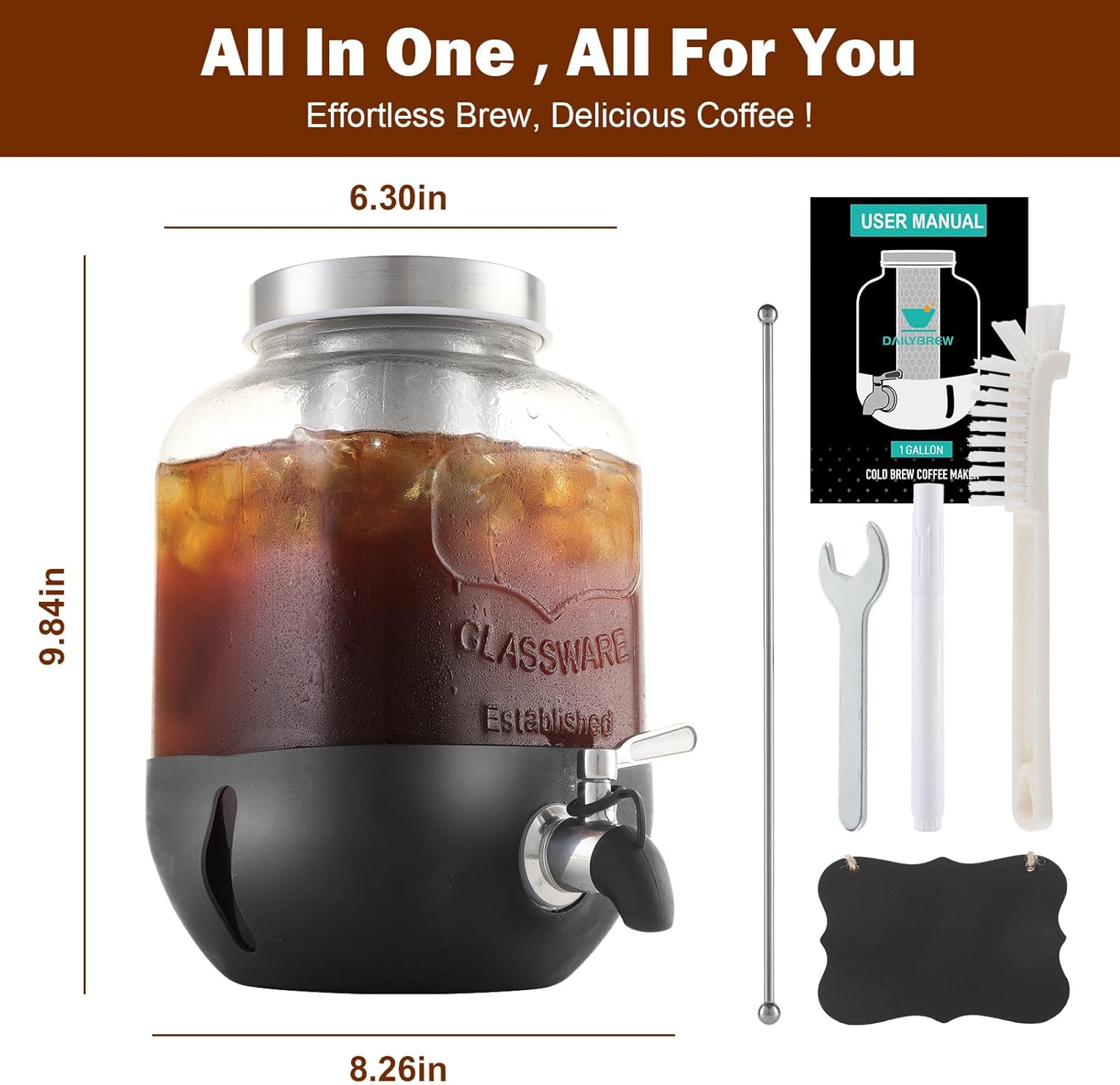 bpa-free pp lid with stainless steel frame for easy twist-on/twist-off