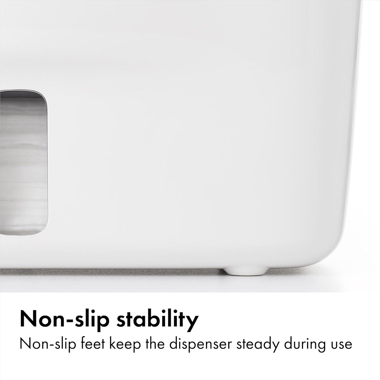bpa-free, pvc-free, and phthalate-free materials with 5 color variants (pink, navy, gray, dusk, blossom)