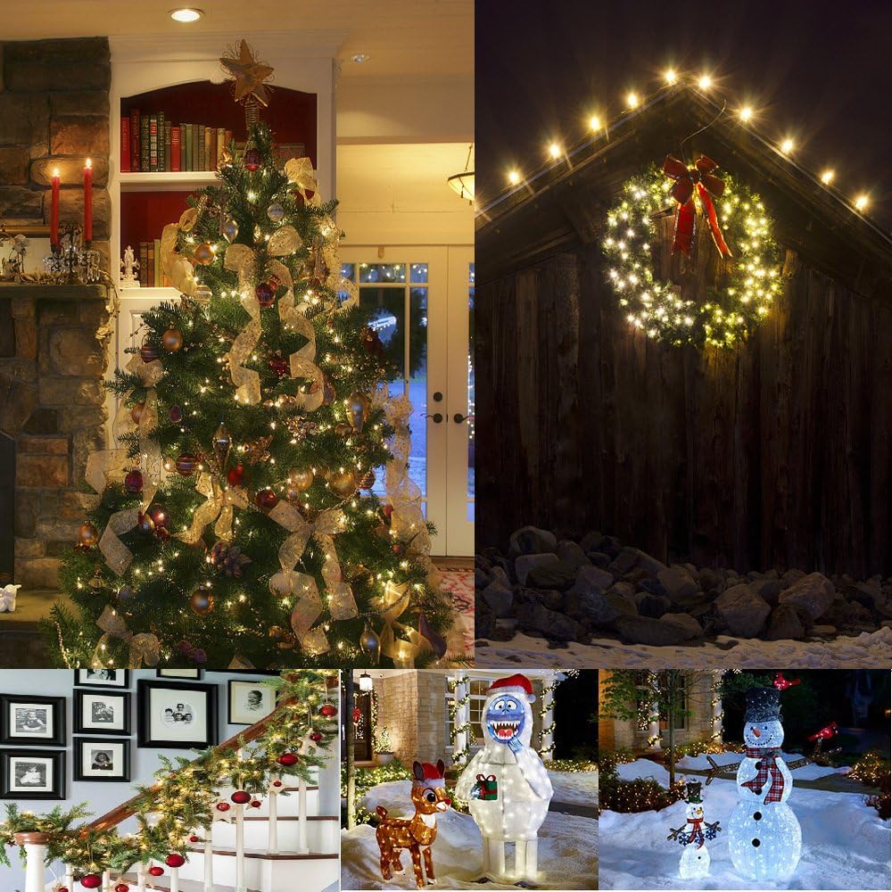[Brand] 18ft LED String Lights Battery Powered – Safe Kids Bedroom Nightlight with Timer, Warm White