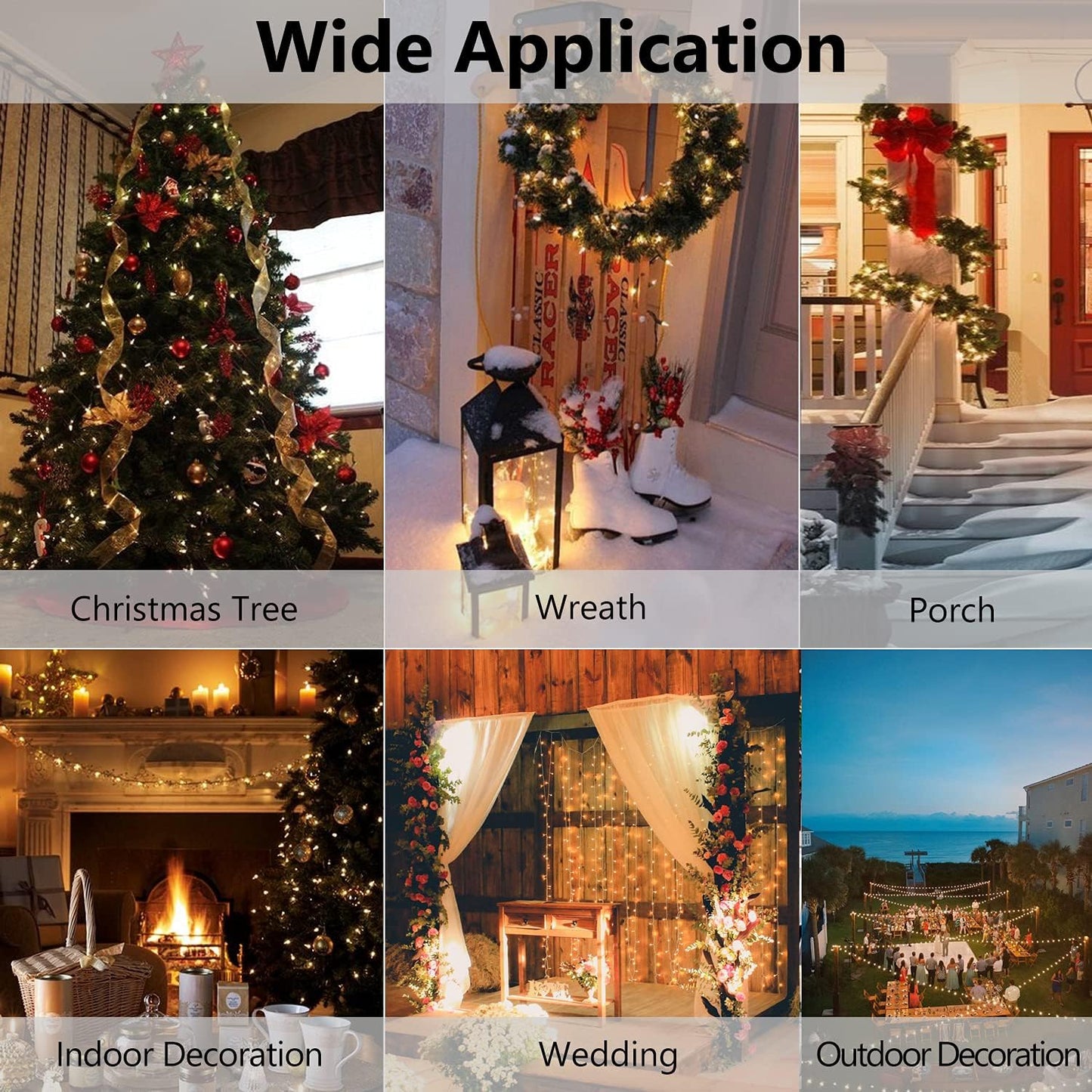 [Brand] Battery Christmas Lights with Timer – Thoughtful Housewarming and Holiday Gift for Her, Mom and New Homeowners
