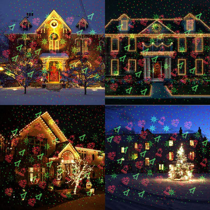[Brand] Christmas Laser Lights – Weatherproof Landscape Spotlight for Backyard & Campsite