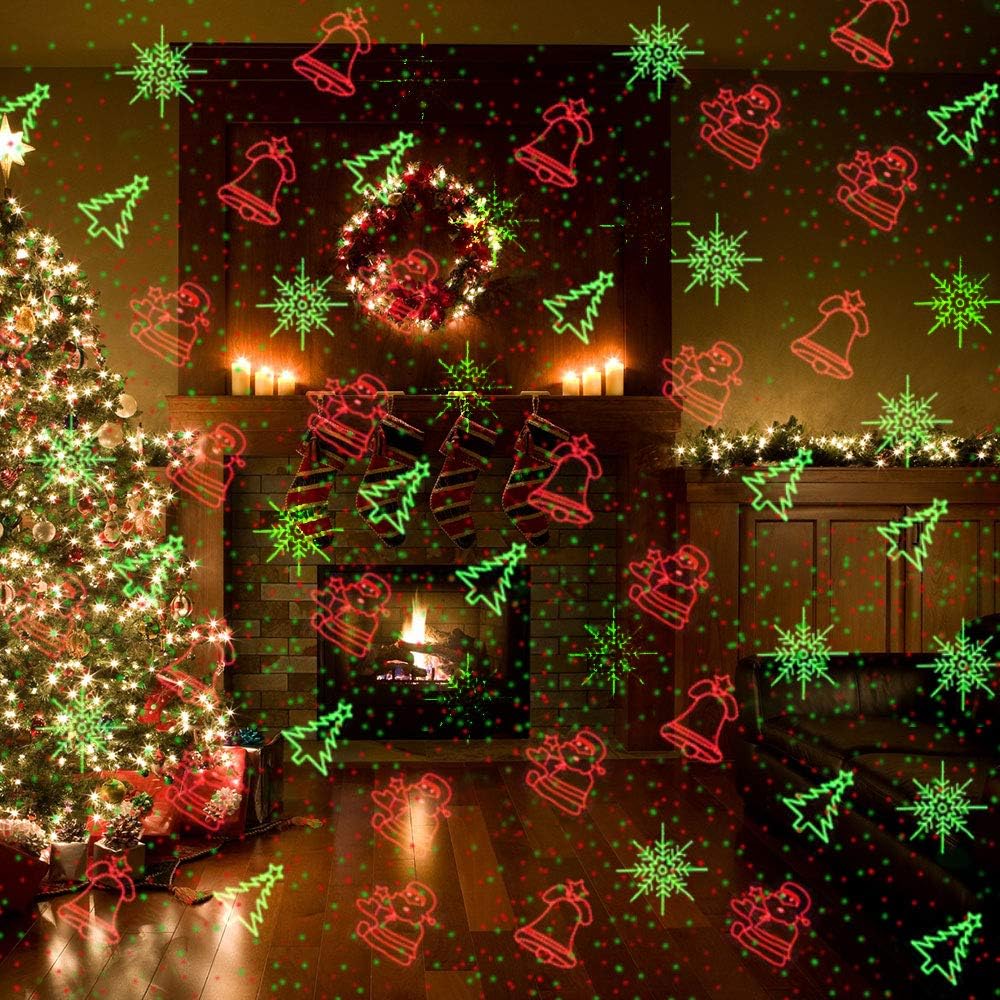 [Brand] Christmas Laser Lights – Weatherproof Landscape Spotlight for Backyard & Campsite