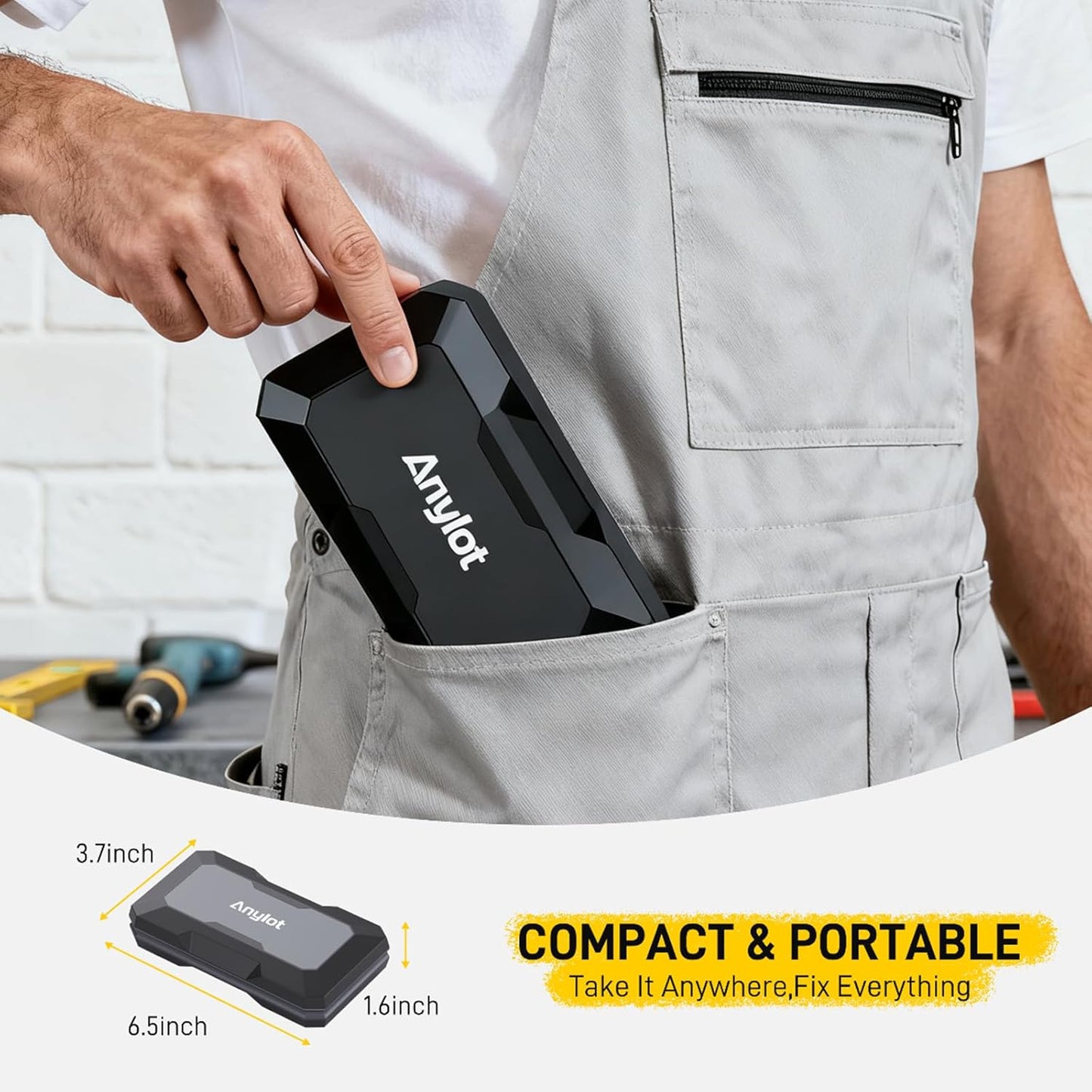 [Brand] Magnetic Screwdriver Kit with Case – Workstation Essential for Electronics Technicians and IT Pros