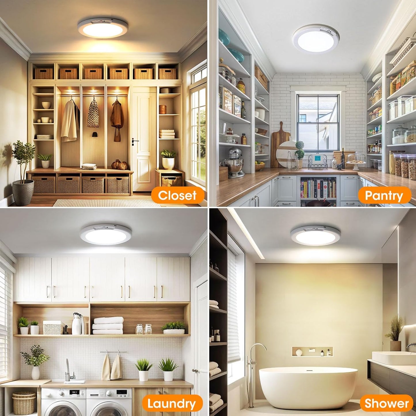 [Brand] Motion Sensor Ceiling Light – Thoughtful Housewarming Gift for New Homeowners and Renters