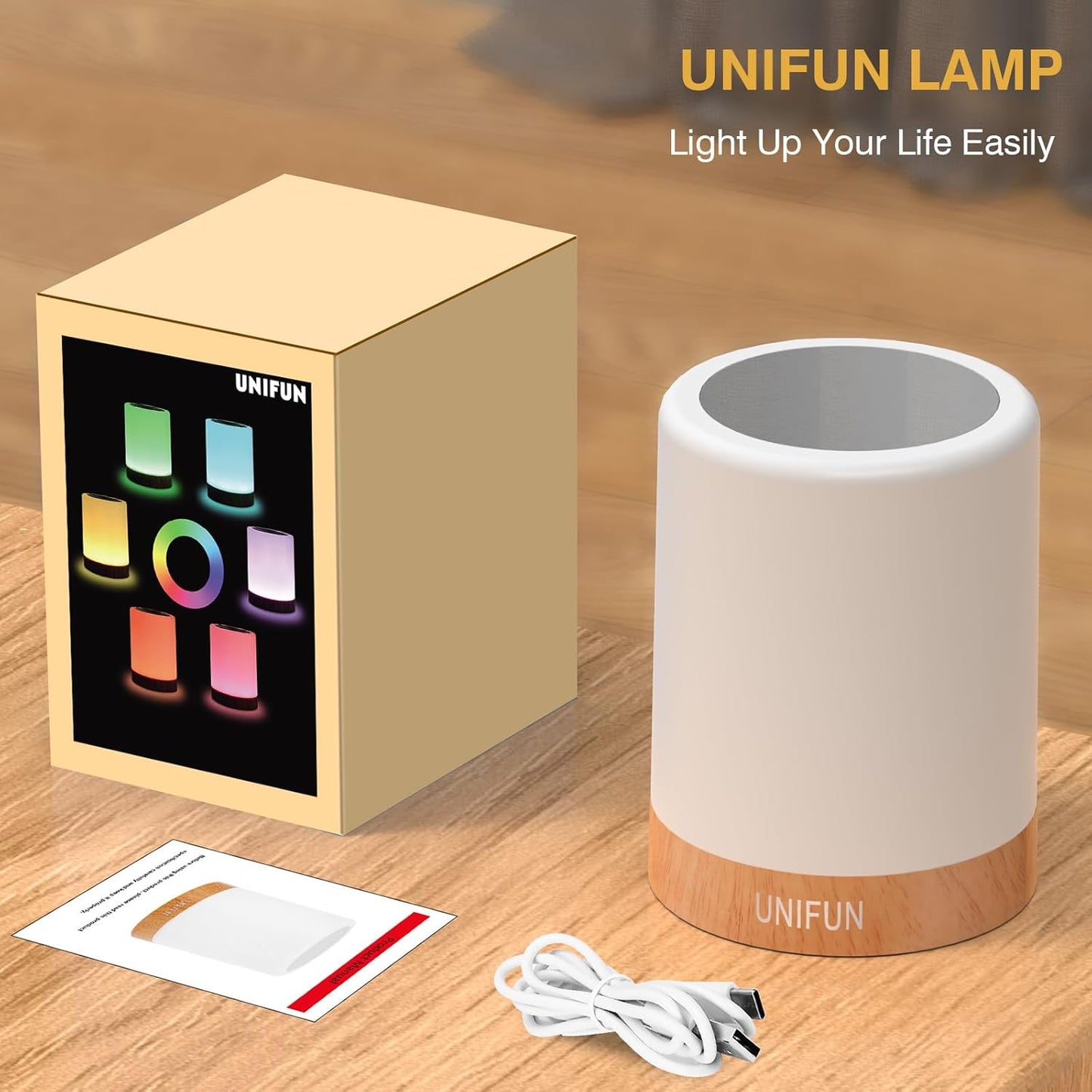 [Brand Name] Relaxation Touch Lamp for Bath Time and Wind-Down Routine, Waterproof Cordless Light with Warm White and Candle Flicker