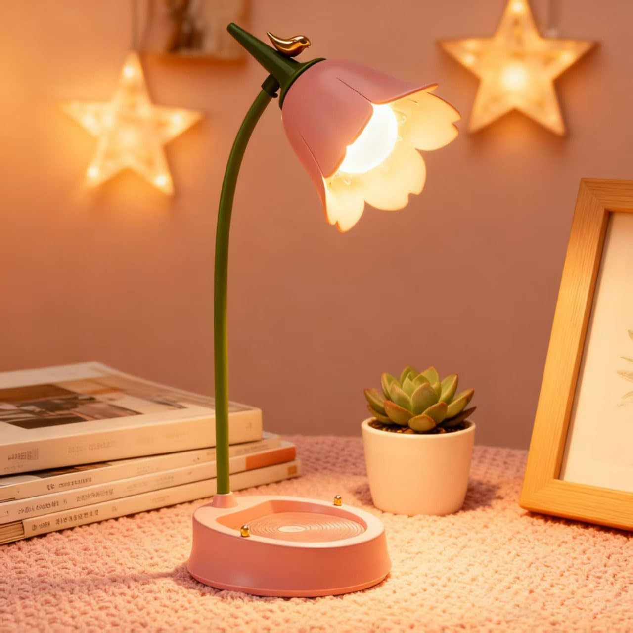 [Brand Name] Simple Cordless Table Lamp – Clean Design Reading Light for Uncluttered Desks and Nightstands