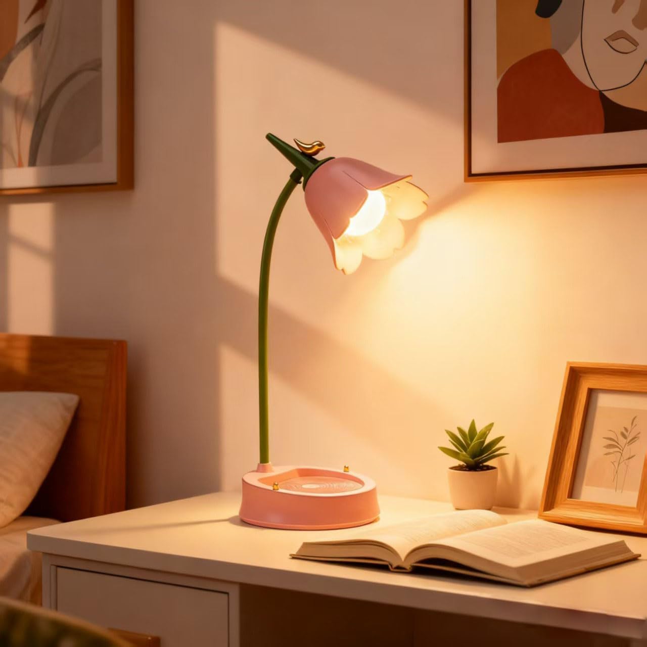 [Brand Name] Simple Cordless Table Lamp – Clean Design Reading Light for Uncluttered Desks and Nightstands