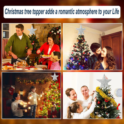 [Brand Name] Star Tree Topper with Light Show – Thoughtful Christmas Gift for Her, Housewarming Present with Built-In LED Projector