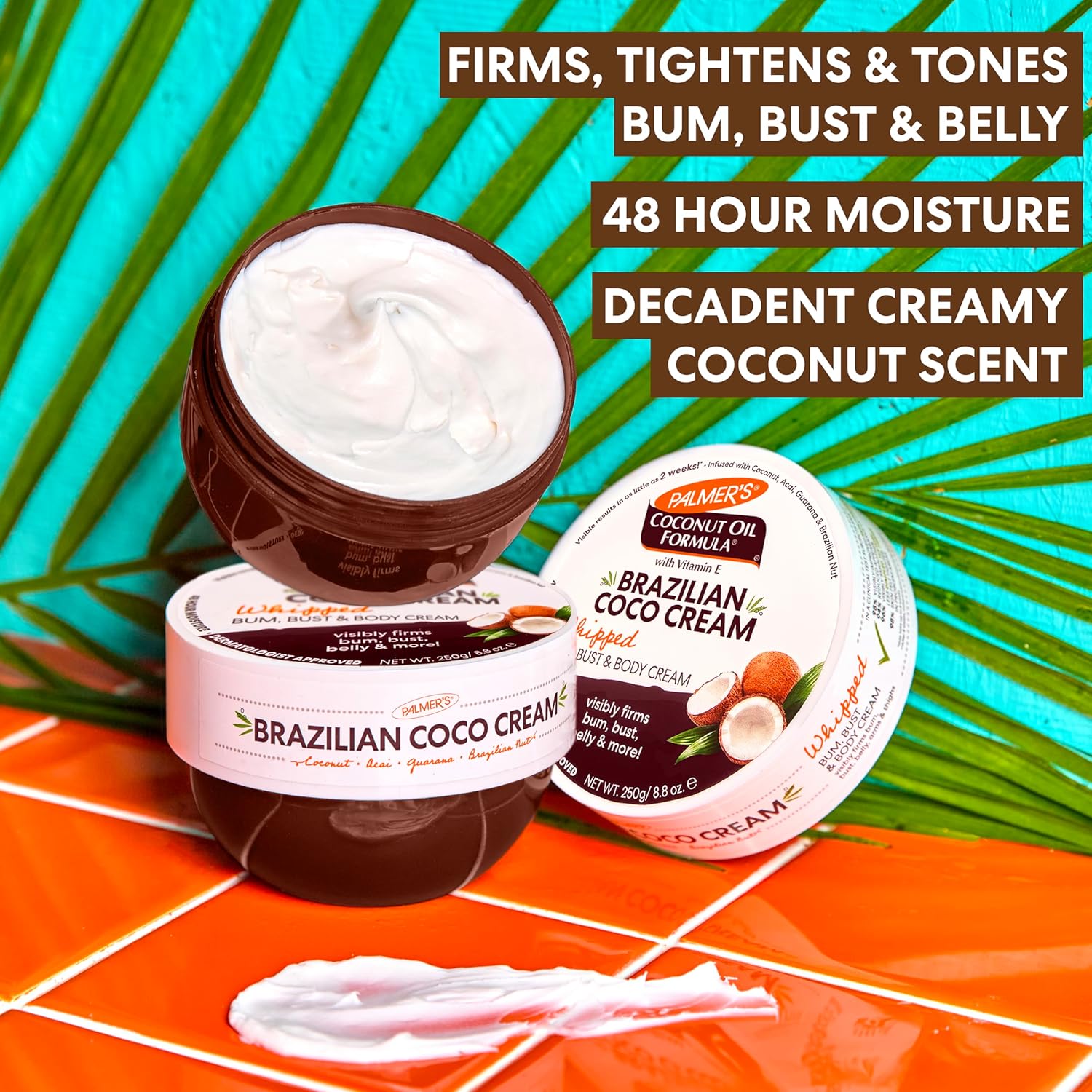 brazil nut, sweet almond, argan, seaweed extract and peptides in the oil for texture and tone