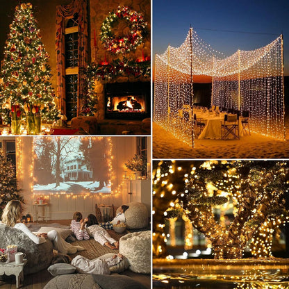Brightown LED String Lights 14ft 50 LEDs - Thoughtful Holiday Gift for Her, Cozy Warm White Mini Lights for Home Decor Lovers