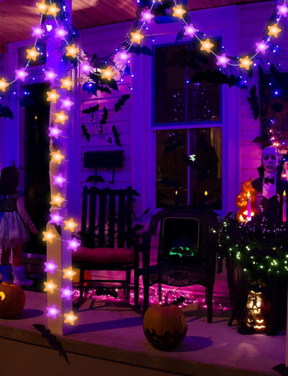 Brightown Smart Star Fairy Lights 33ft – Child Safe Shatterproof Acrylic Nursery Night Light Alternative, App and Remote Controlled Kids Bedroom Decor