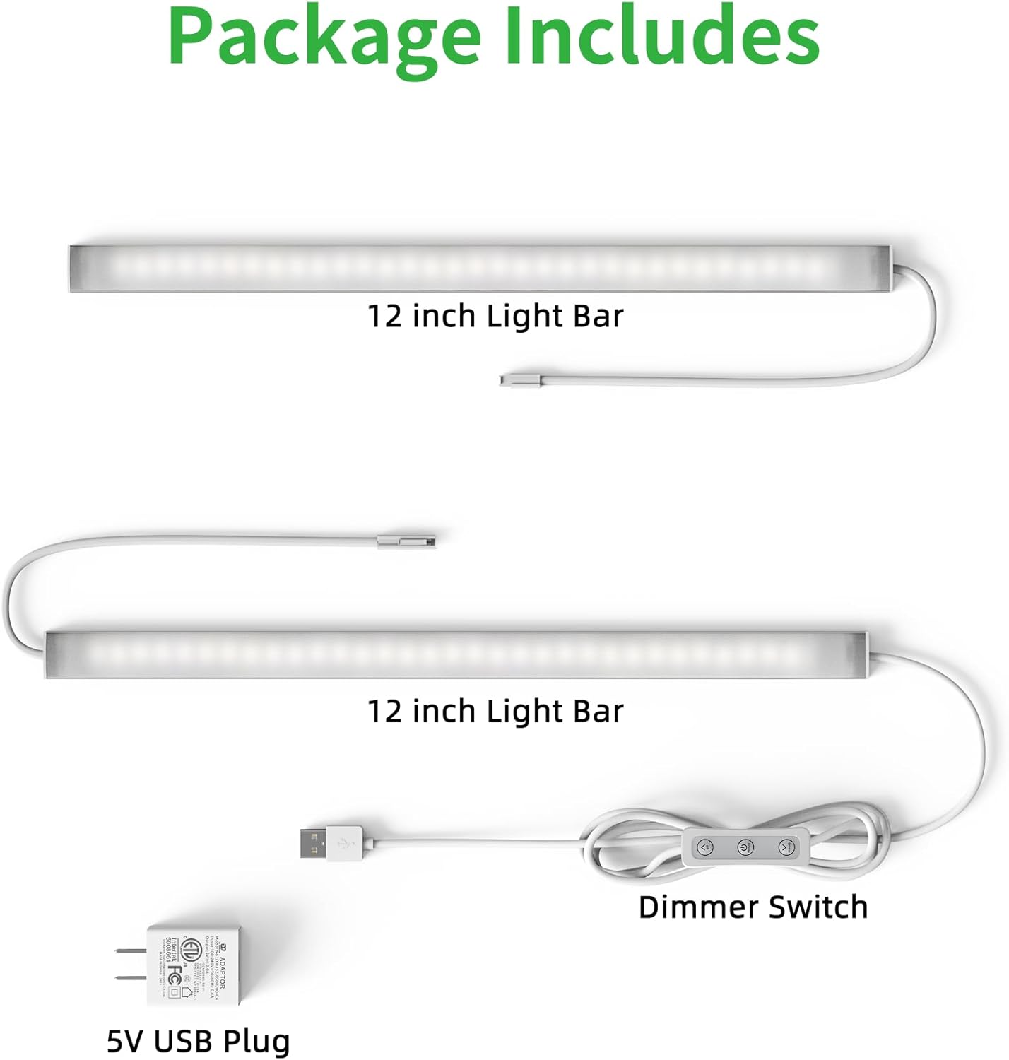 BRIGHTWILL Dimmable Under Cabinet LED – Thoughtful Housewarming Gift for New Apartment and Dorm Setups