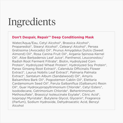 Briogeo Don't Despair, Repair! Deep Conditioning Mask – Premium Bond Repair Treatment for Salon-Quality Hair at Home