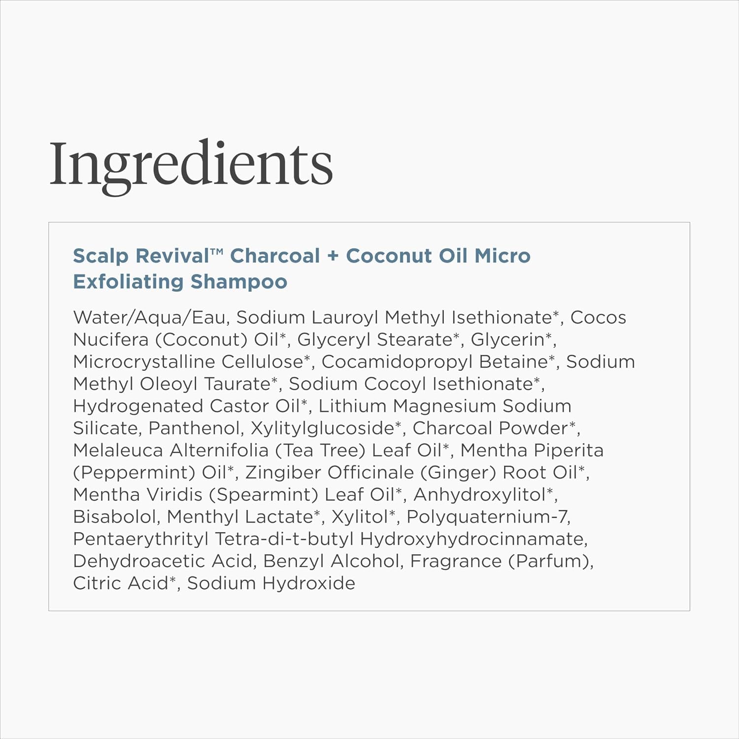 Briogeo Scalp Revival Charcoal + Coconut Oil Micro-Exfoliating Shampoo | Sunday Reset Scalp Detox Ritual for Mindful Self-Care