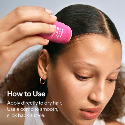 Briogeo Style + Treat Hair Styling Sleek Stick – Clean Beauty Staple for a Clutter-Free Vanity, Mess-Free Flyaway Control