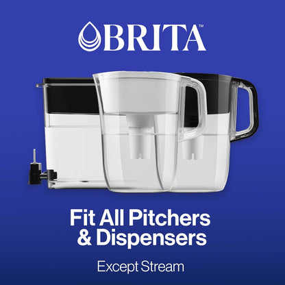 Brita Elite Water Filter Replacements for Pitchers and Dispensers – Lead-Reduced Water for the Kids' Snack Area and Nursery
