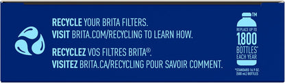 Brita Water Bottle Replacement Filters – Daily Hydration for Yoga and Gym Sessions, 3 BPA-Free Refill Cartridges