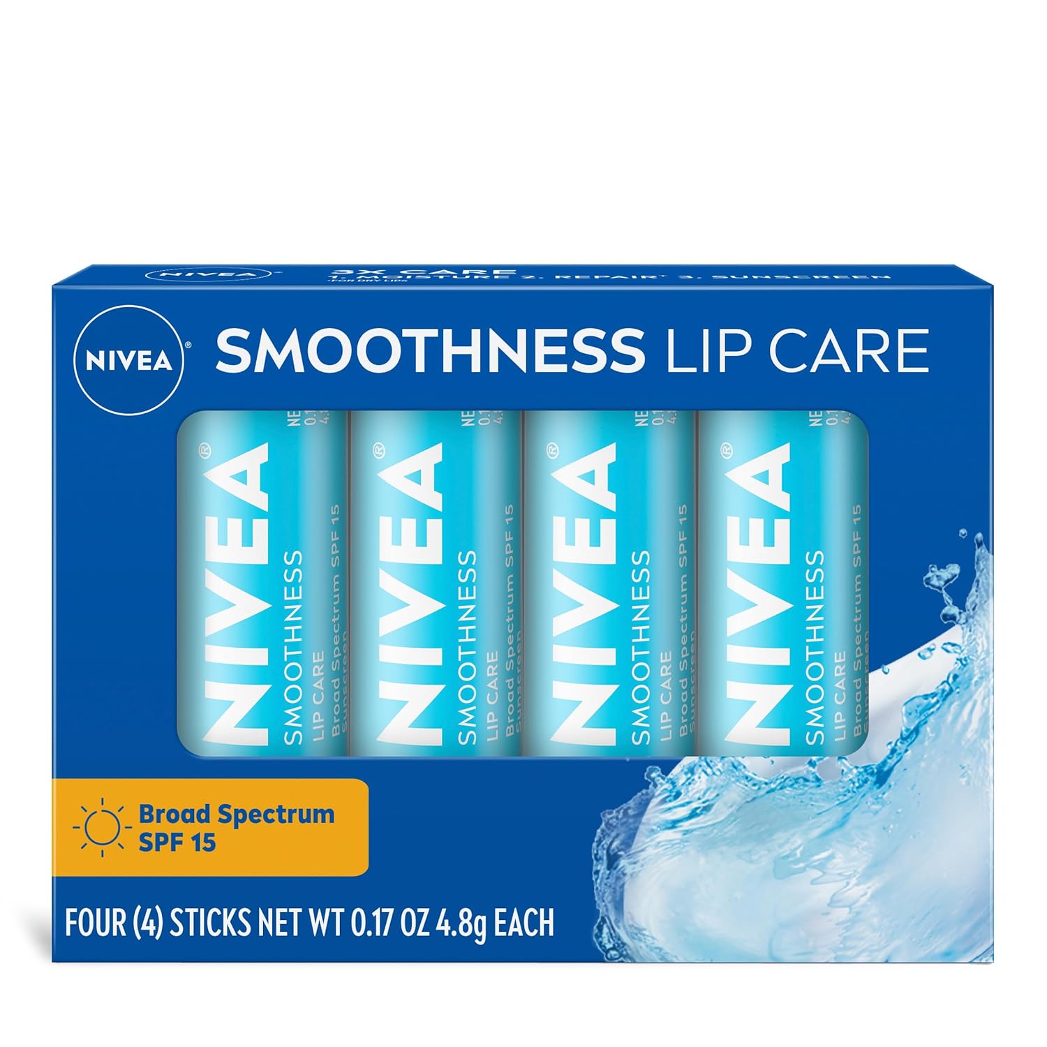 broad spectrum spf 15 sunscreen protection against uva/uvb rays