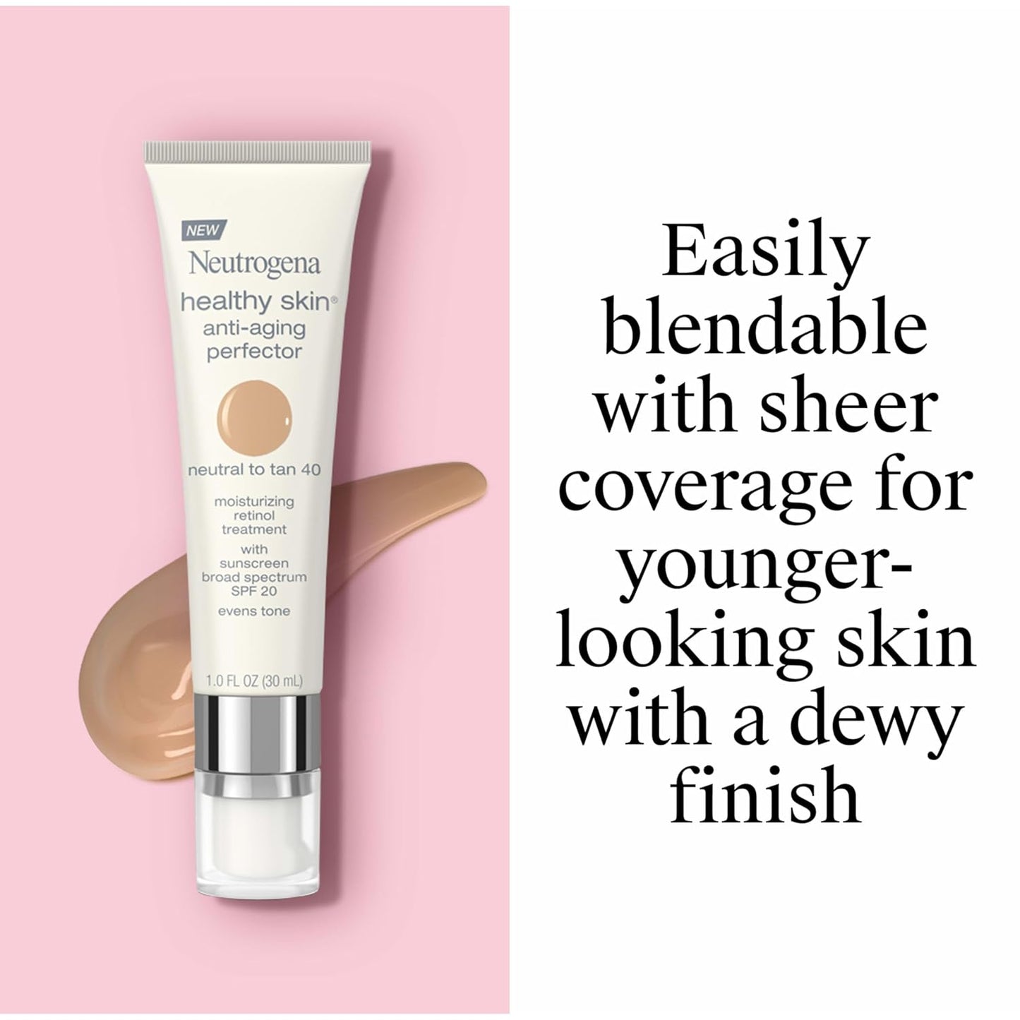 broad spectrum spf 20 sunscreen with titanium dioxide for uva/uvb protection