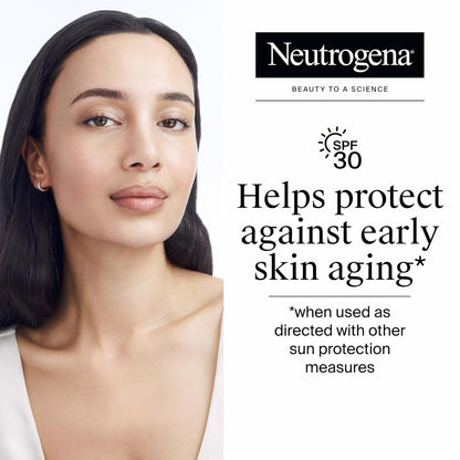 broad spectrum spf 30 sunscreen for daily uv protection against photoaging