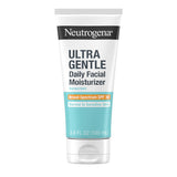 Neutrogena Ultra Gentle Daily Moisturizer SPF 30 – Calming Morning Skincare Ritual for Sensitive Skin, CICA Hydration