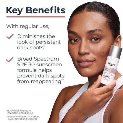 broad spectrum spf 30 sunscreen to prevent dark spot recurrence