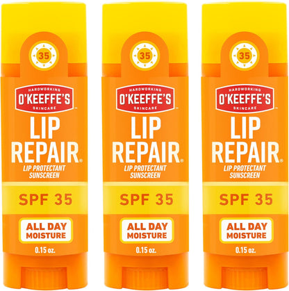 broad spectrum spf 35 sun protection in a lip balm stick