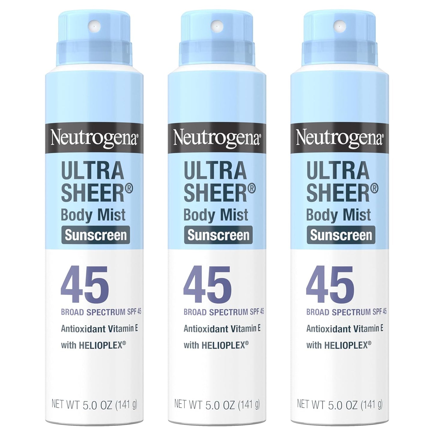 broad spectrum spf 45 uva/uvb protection with helioplex technology