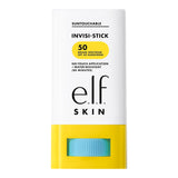 e.l.f. SKIN Suntouchable Invisi-Stick SPF 50 – Daily Facial Sunscreen for Mindful Skincare Routines, Clear Broad Spectrum Protection