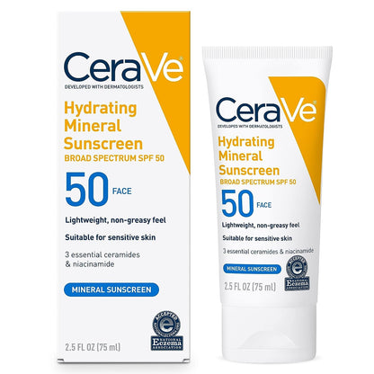 broad-spectrum spf 50 with 100% mineral filters zinc oxide and titanium dioxide
