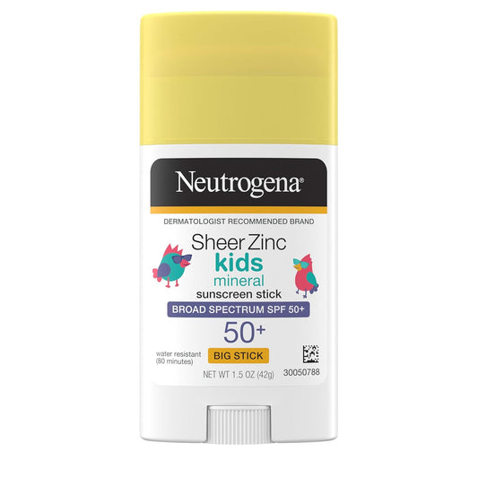 broad spectrum spf 50+ with 100% naturally-sourced zinc oxide active