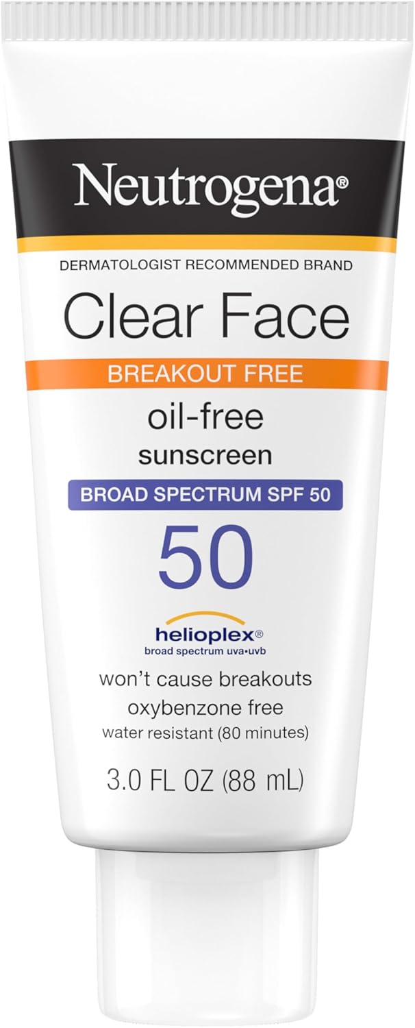 broad spectrum spf 50 with helioplex stabilization technology for stable uva/uvb protection