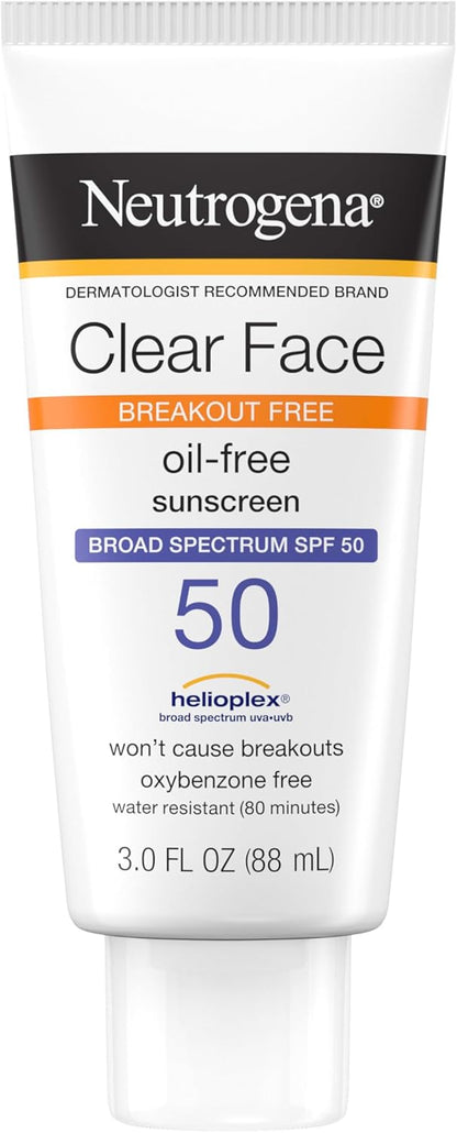 broad spectrum spf 50 with helioplex stabilization technology for stable uva/uvb protection