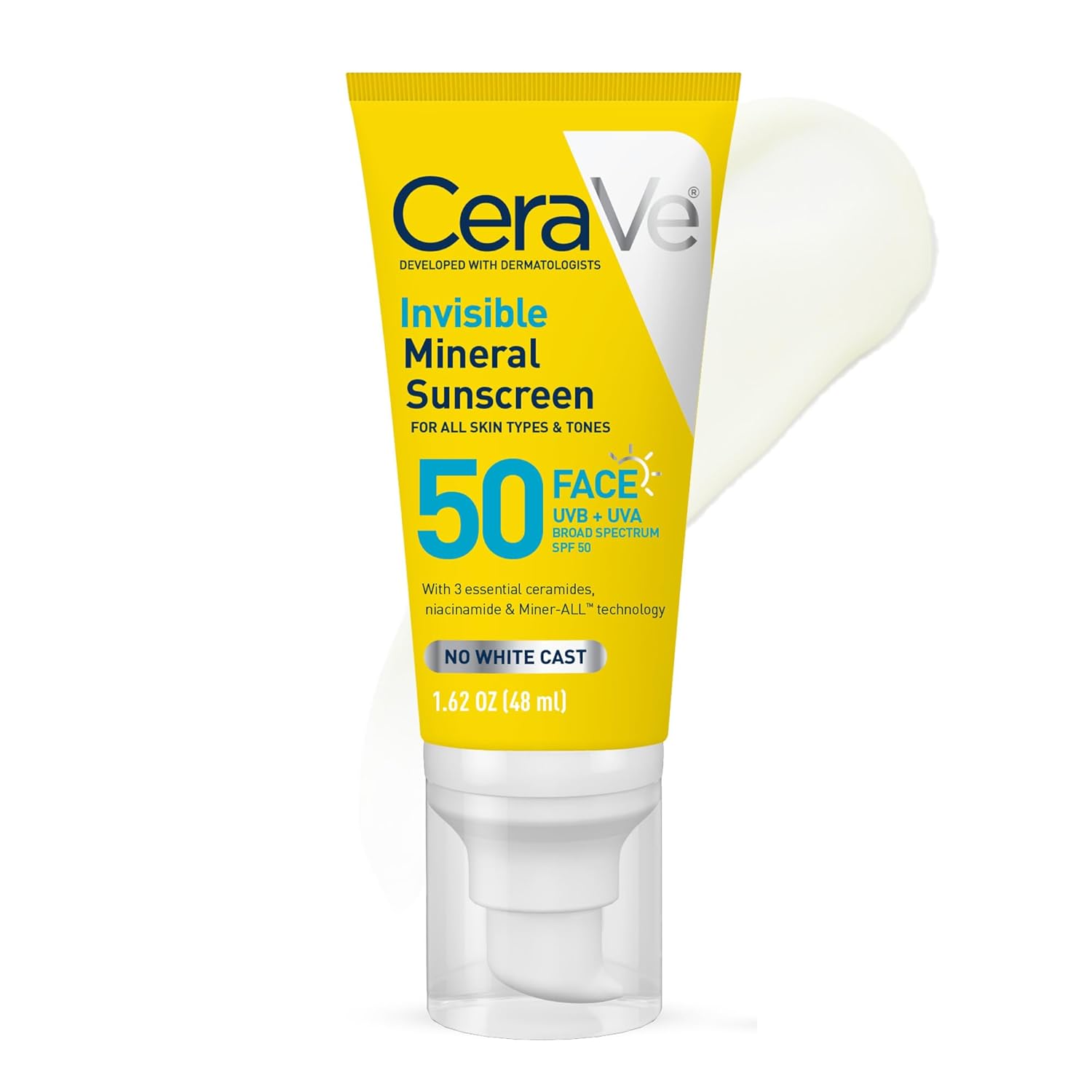 broad-spectrum spf 50 with mineral filters zinc oxide and titanium dioxide