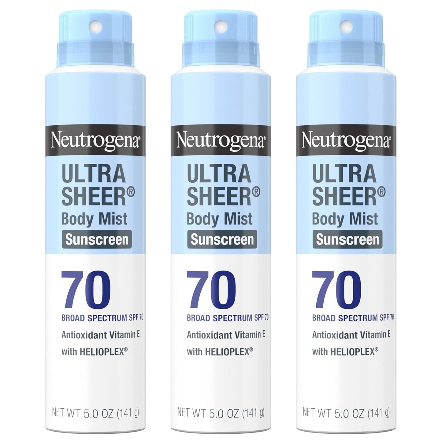 broad spectrum spf 70 with helioplex uva/uvb technology