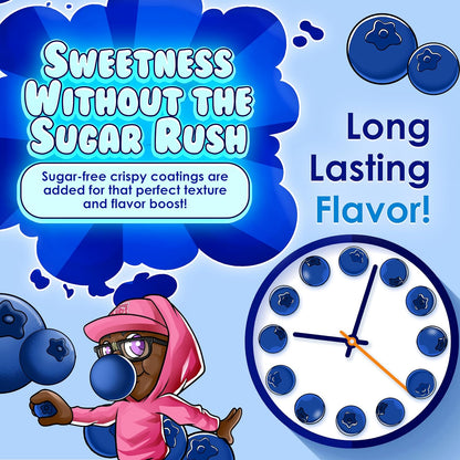 Bubblegum Kids Sugar Free Gum – Lunchbox-Safe Chewing Gum for Children, 55-Piece Parent-Approved Pack