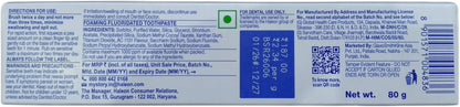 built-in whitening action from silica polishing agent