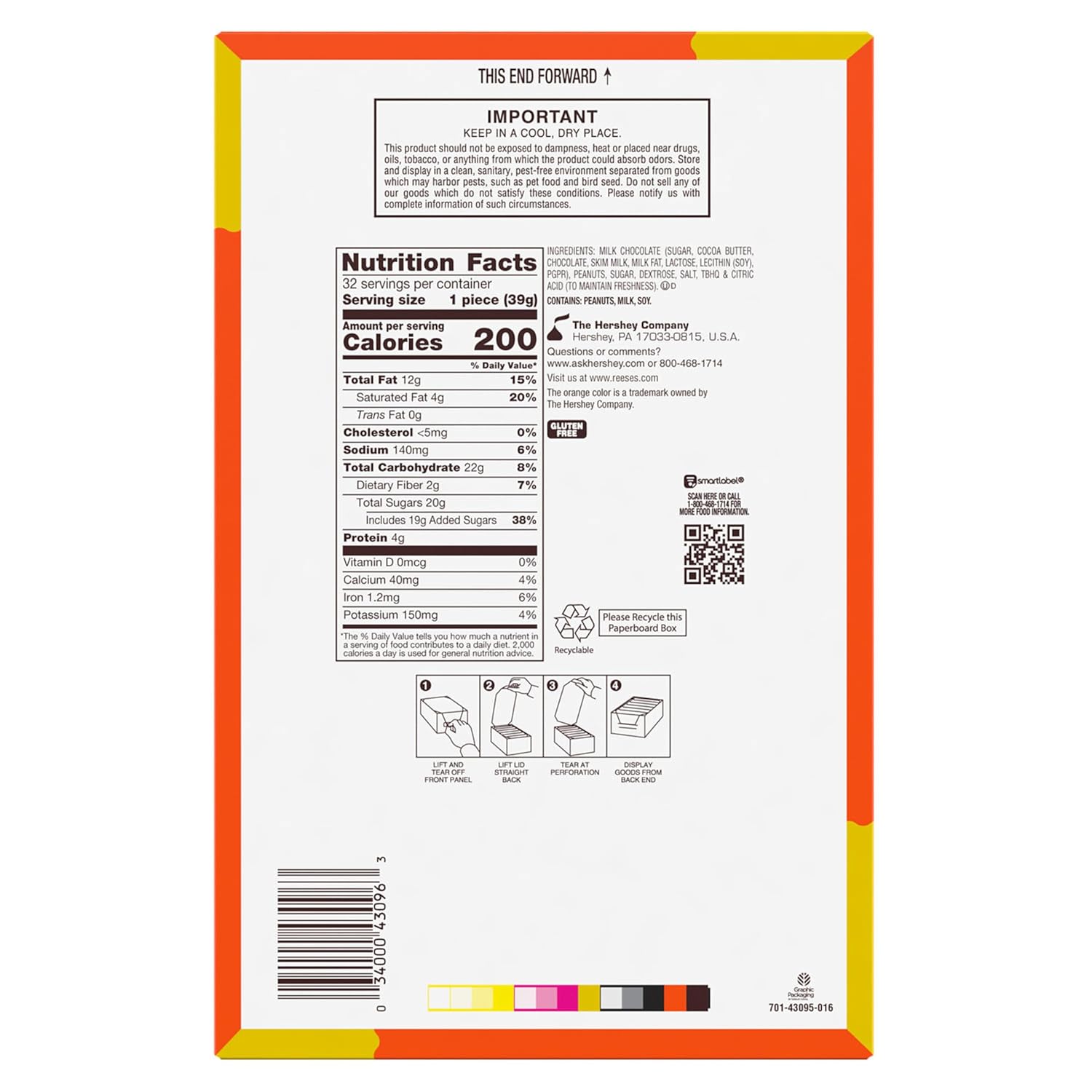 bulk packaging sized for concession stands, vending machines, and fundraising resale