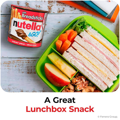 bundle variant (b085t6q7vw) pairs snack cups with a full-size nutella jar for gifting